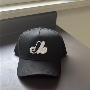Black New Era Montreal Expos Hat